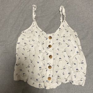 Hollister floral tank